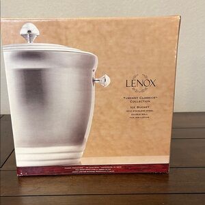 Lenox Tuscany Classics Stainless Steel Ice Bucket